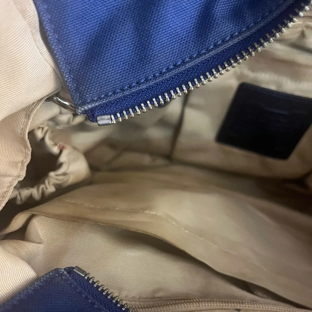Coach Canvas Leather Baby Diaper Bag